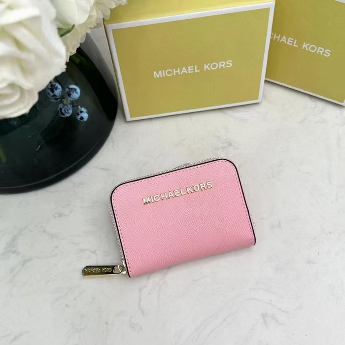 Wallet Michael Kors zip around small wallet White