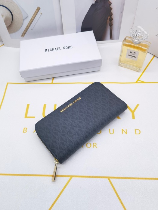 Wallet Michael Kors zip around wallet Black