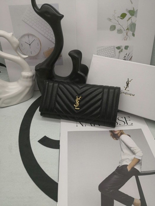 Wallet Saint Laurent long wallet Black