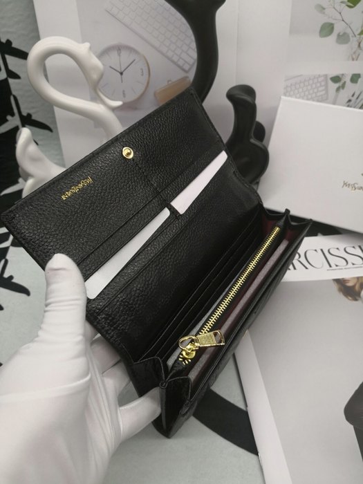 Wallet Saint Laurent long wallet Black