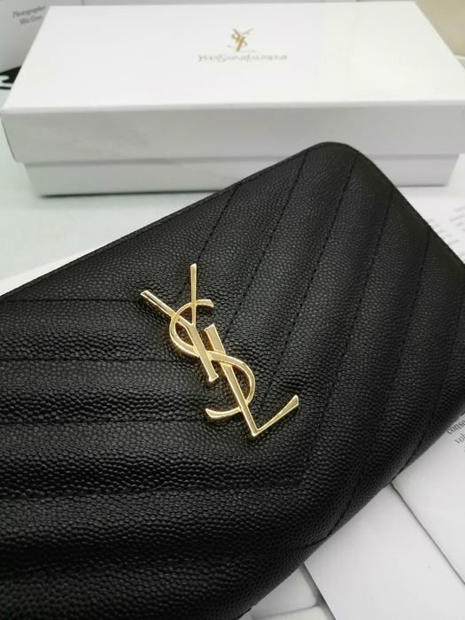 Wallet Yves Saint Laurent ZIP AROUND long wallet Black