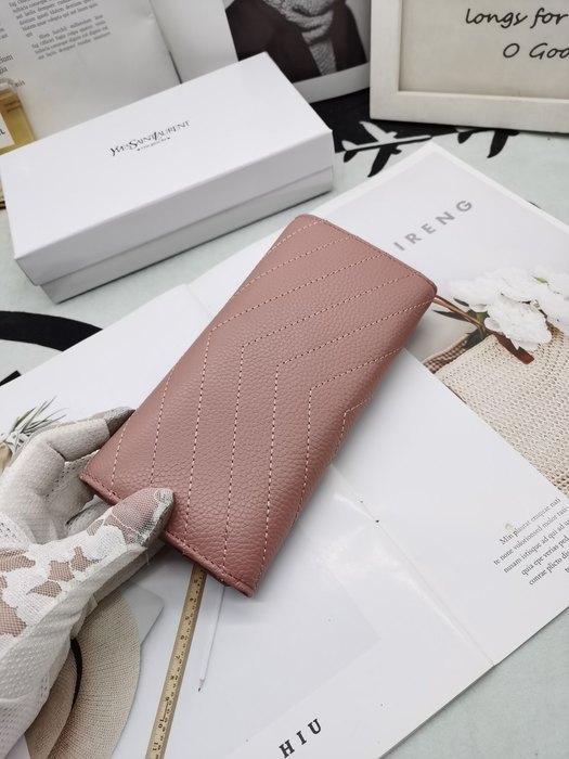 Wallet Yves Saint Laurent long wallet Beige