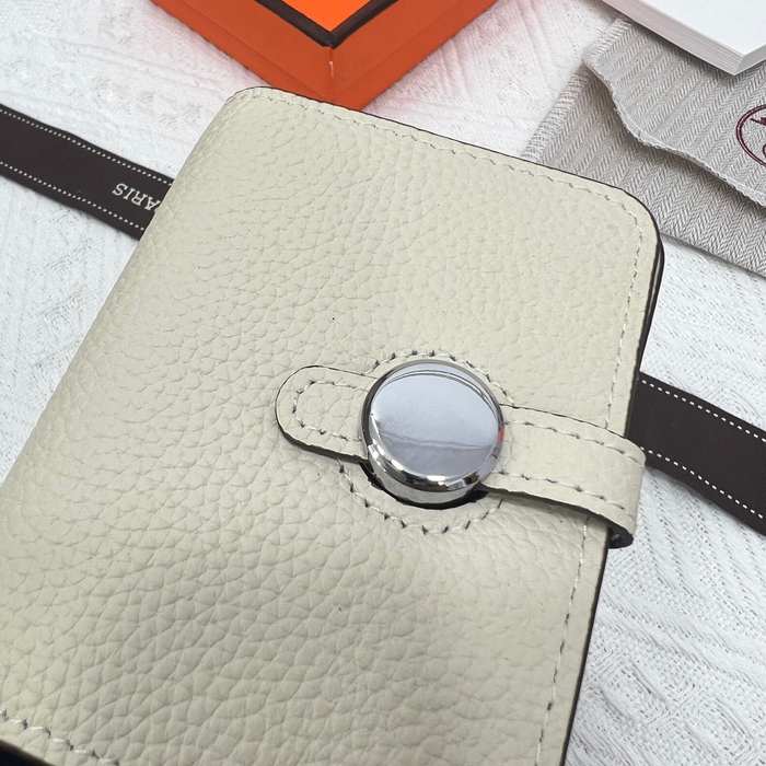 Wallet compact wallet Beige Size 10x8cm