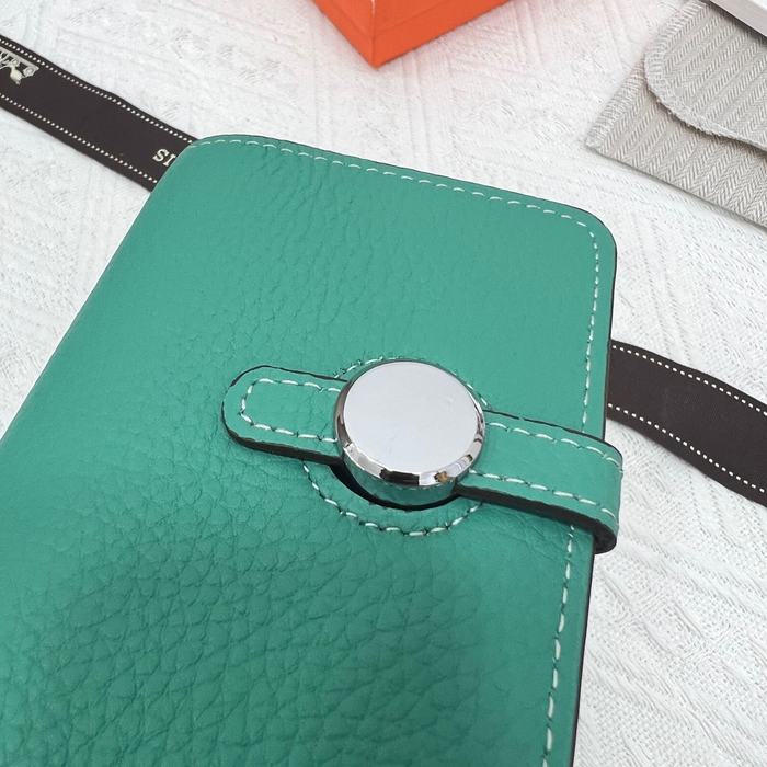 Wallet compact wallet Green Size 10x8cm