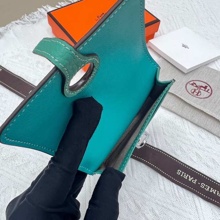 Wallet compact wallet Green Size 10x8cm