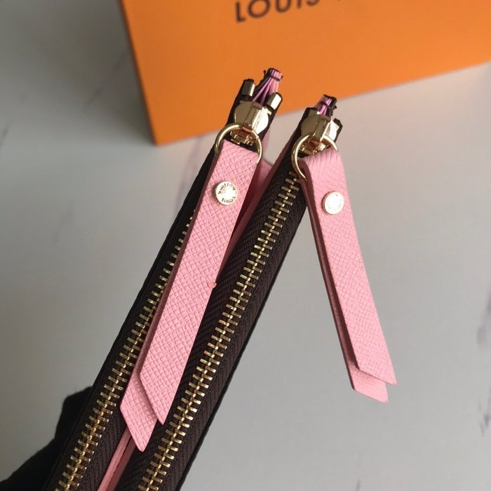 Wallet long wallet Beige Size 21x9x2cm