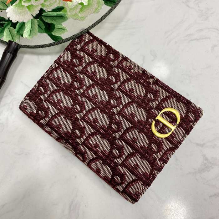 Wallet long wallet Burgundy Size 10x14cm
