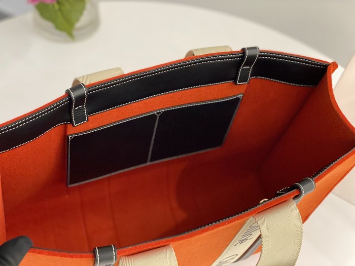 Chloe Tote with stylish features Brown 01A 2