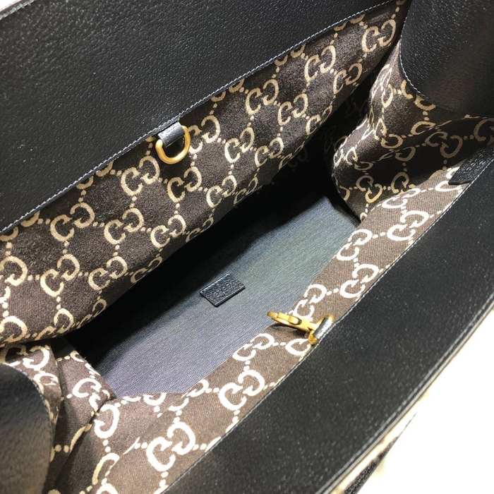Gucci BagTypeTote Canvas Tote with signature pattern Beige 01A