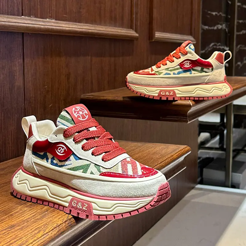 BX76爆款休闲运动男鞋老爹鞋阿甘潮鞋39-44