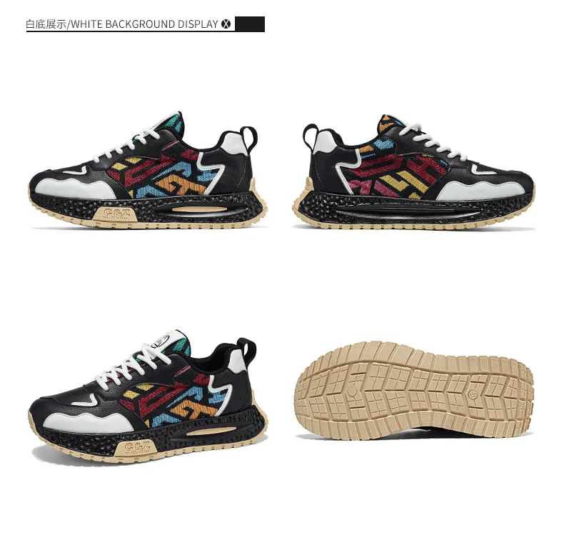 BX99爆款男鞋厚底休闲运动潮鞋 39-44