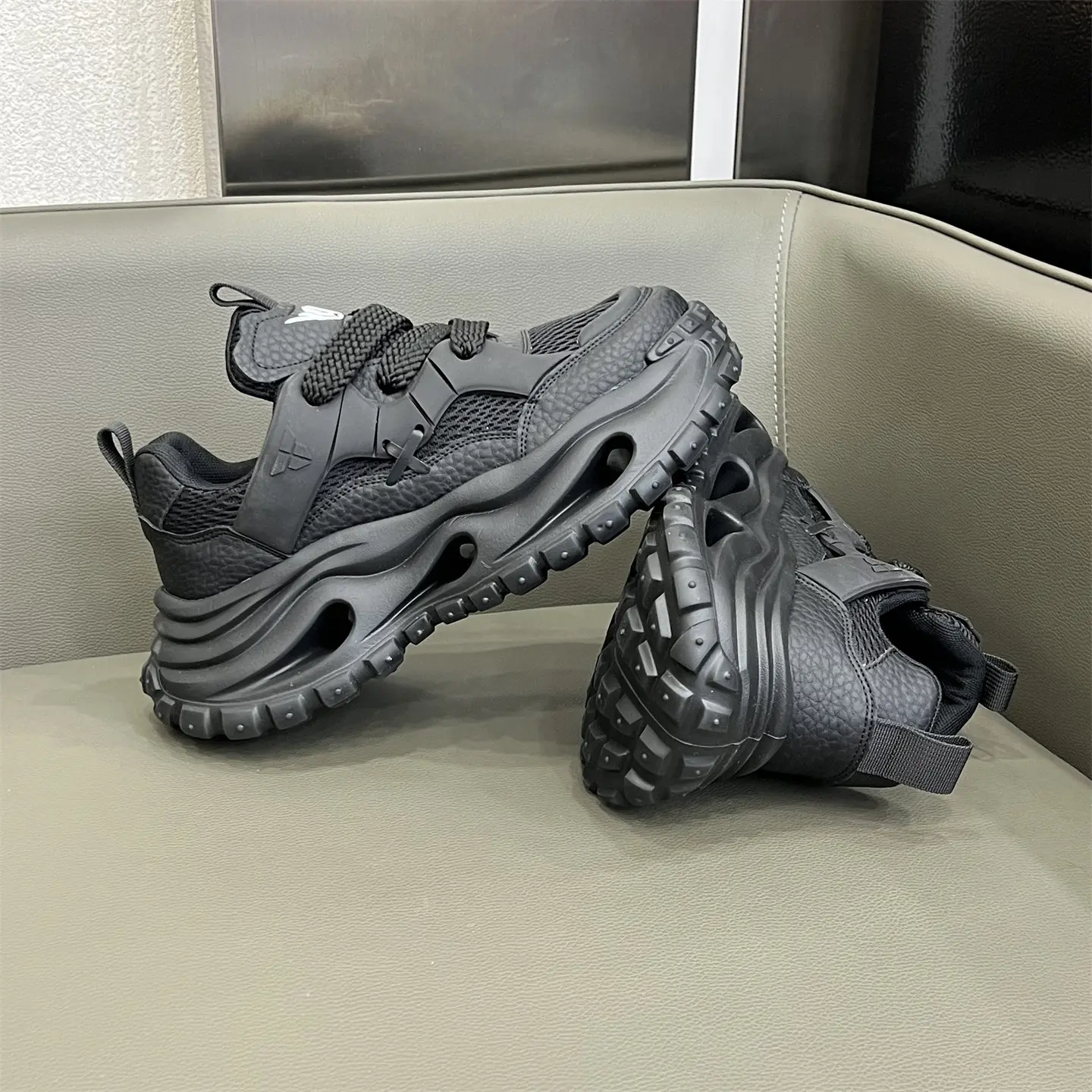 爆款休闲男鞋厚底运动潮鞋老爹鞋39-44