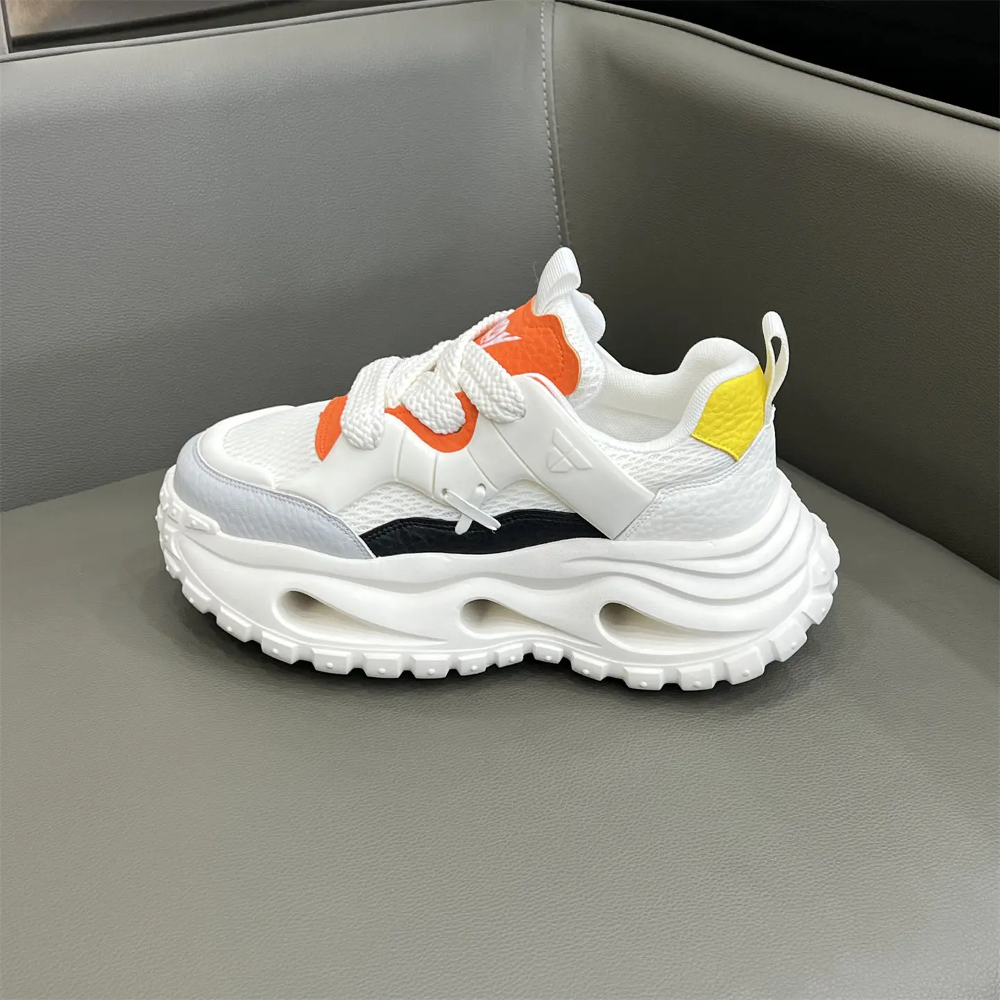 爆款休闲男鞋厚底运动潮鞋老爹鞋39-44