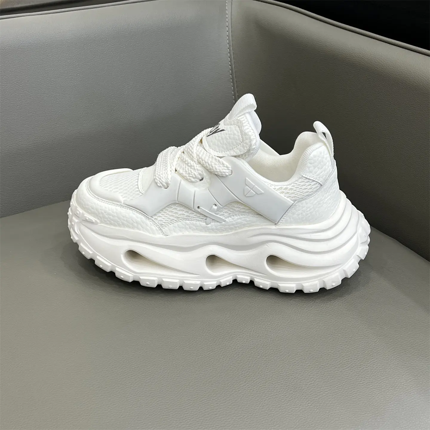 爆款休闲男鞋厚底运动潮鞋老爹鞋39-44