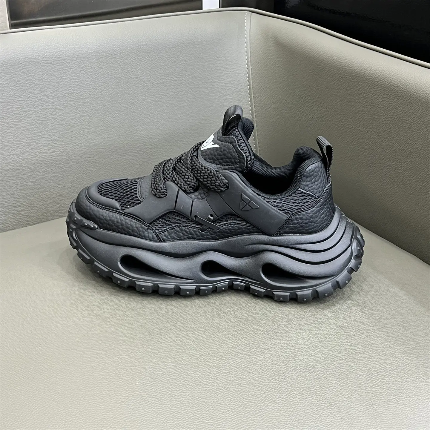 爆款休闲男鞋厚底运动潮鞋老爹鞋39-44