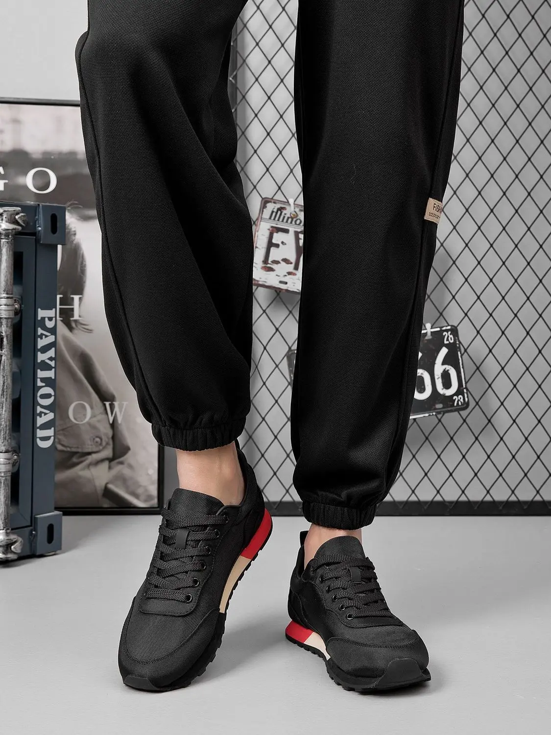 E300爆款男鞋休闲运动板鞋一脚蹬布鞋