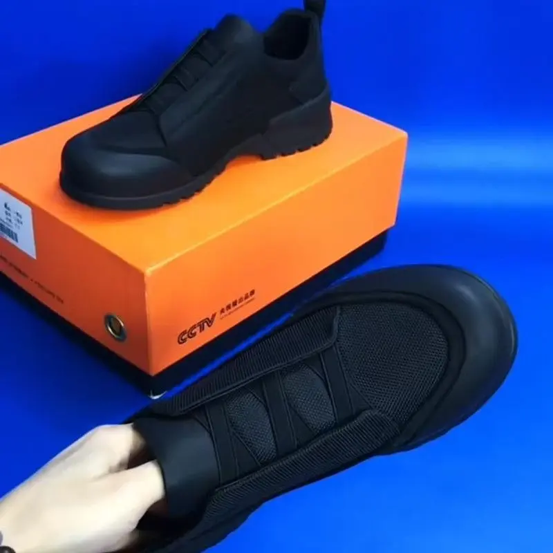 爆款帆布休闲男鞋小众工装鞋 黑色39-44