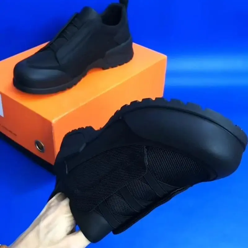 爆款帆布休闲男鞋小众工装鞋 黑色39-44