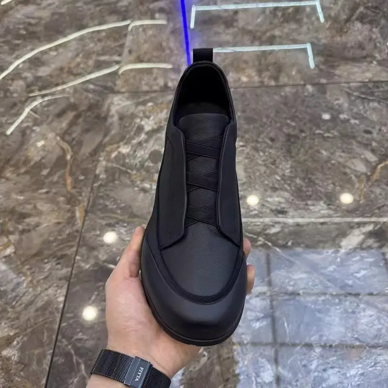 爆款帆布休闲男鞋小众工装鞋 黑色39-44