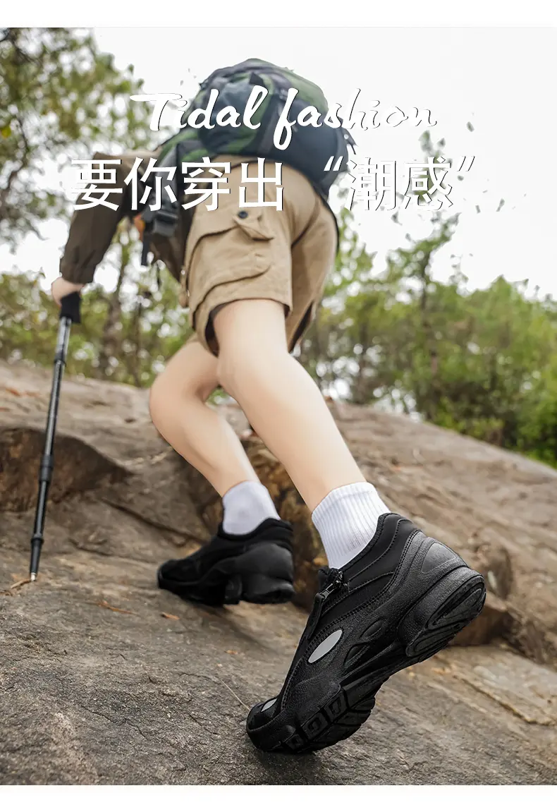 爆款男鞋夏季新款网面飞织鞋高品质透气休闲鞋