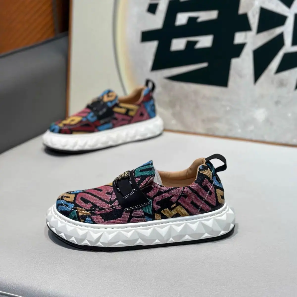 爆款休闲布鞋潮鞋39-44 红色 米色 灰色