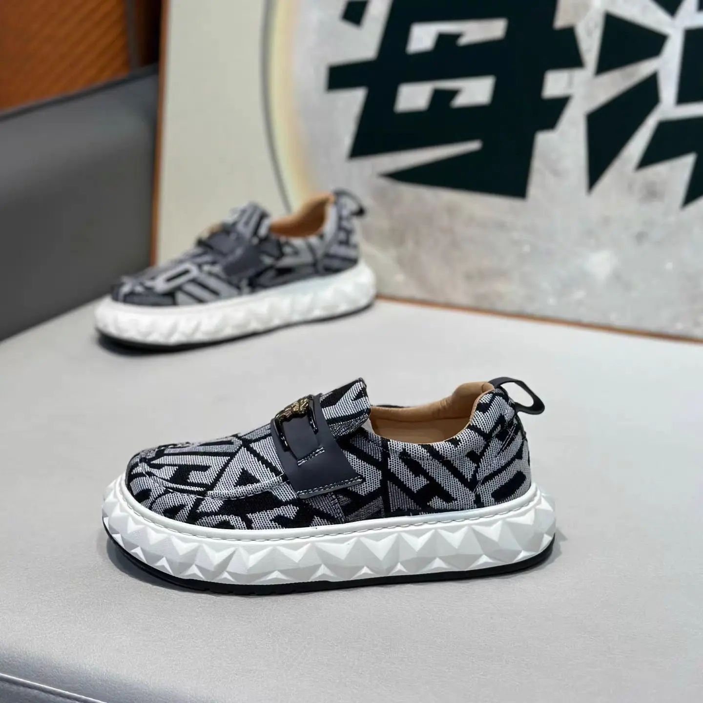 爆款休闲布鞋潮鞋39-44 红色 米色 灰色