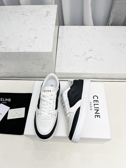 Celine Triomphe Low Lace Black