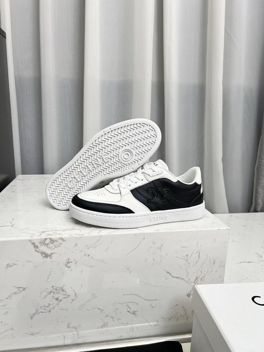 Celine Triomphe Low Lace Black