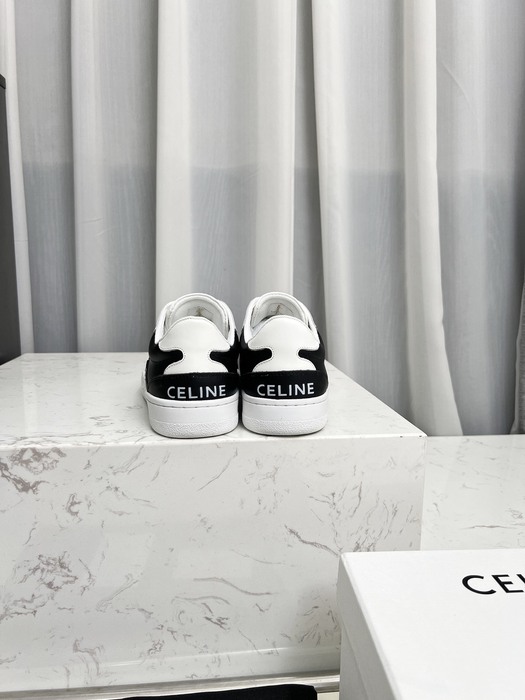 Celine Triomphe Low Lace Black