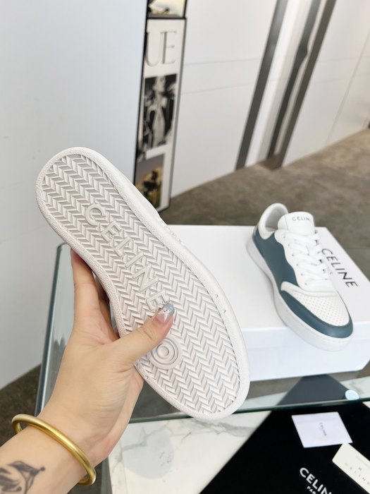 Celine Triomphe Low top Lace Green