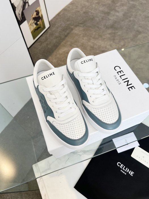 Celine Triomphe Low top Lace Green