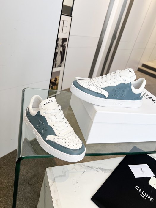 Celine Triomphe Low top Lace Green