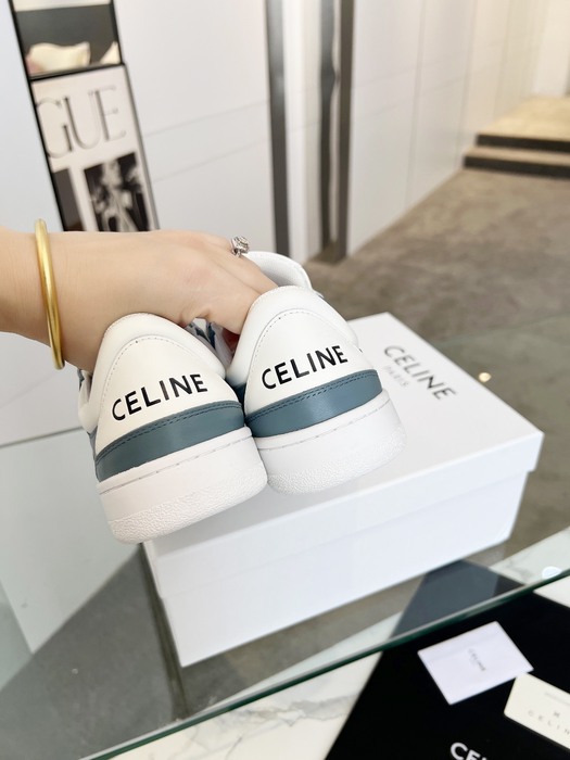 Celine Triomphe Low top Lace Green
